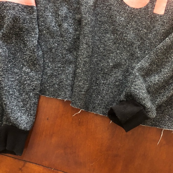 Cropped Ringer Graphic Sweatshirt Fresh Rue21 - Picture 5 of 7